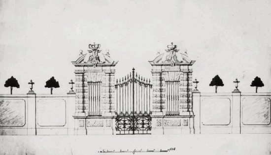 Drawing of The Iron Gate